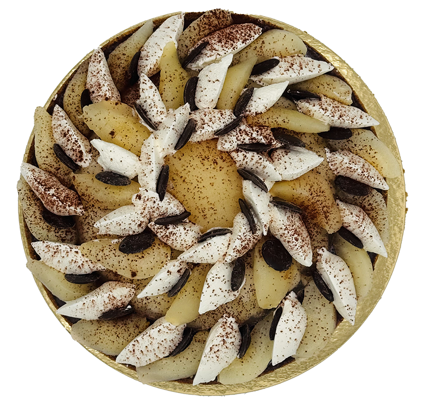 Tarte poire chocolat
